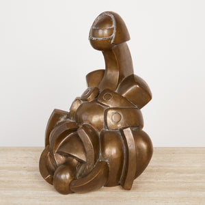 Camilo Otero Bronze Abstract Sculpture