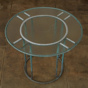 Walter Lamb for Brown Jordan Bronze Patio Cafe Dining Table