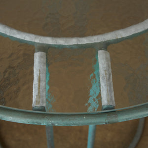 Walter Lamb for Brown Jordan Bronze Patio Cafe Dining Table