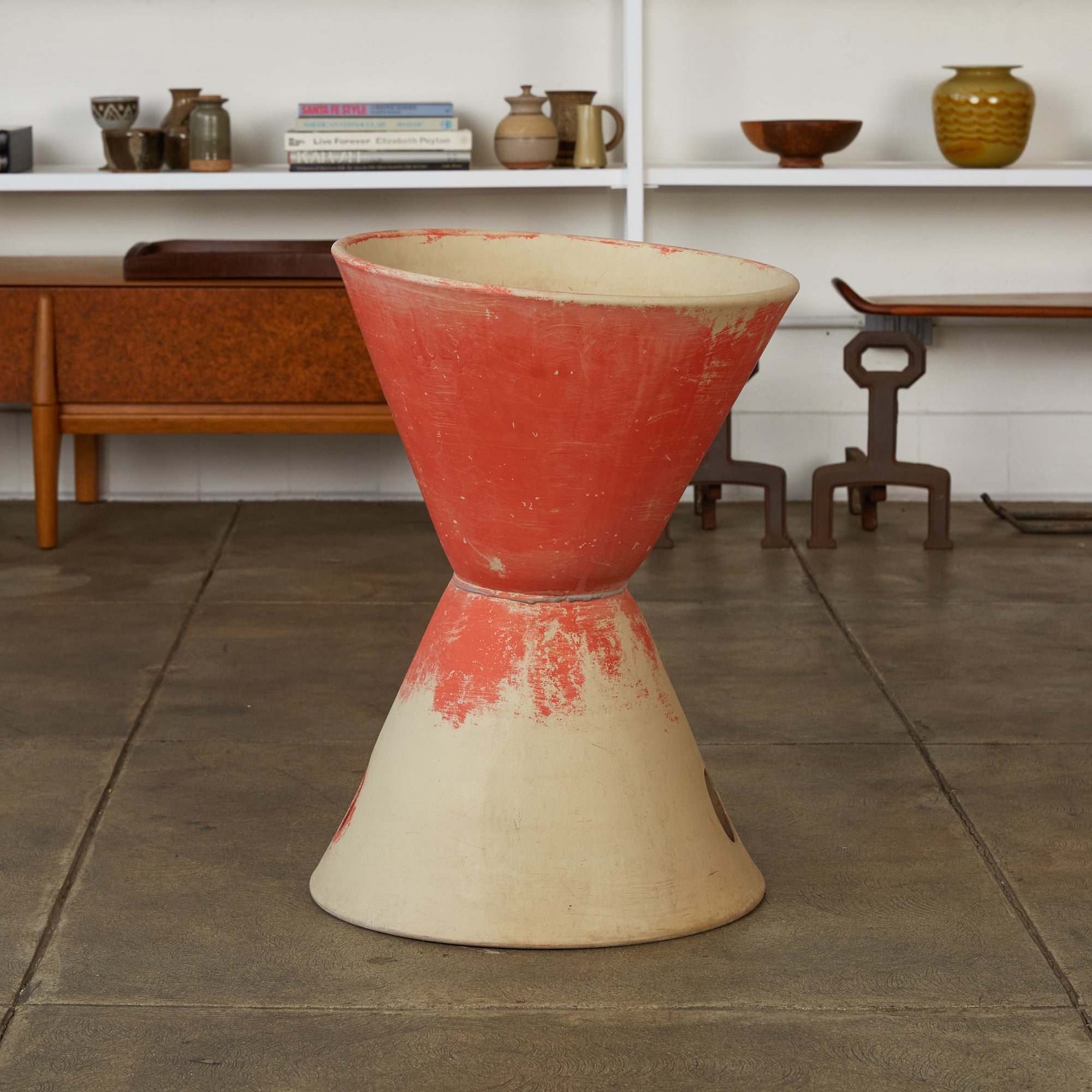 LaGardo Tackett Double-Cone Planter for Architectural Planter