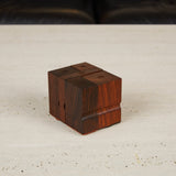 Set of Bruno Munari for Danese Rosewood Rubber Mail Stamps