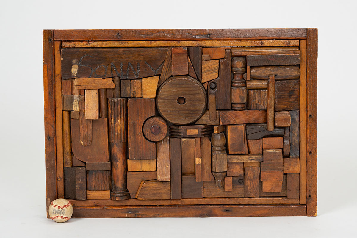 Francis Schanz “Sonny” Woodblock Assemblage