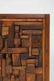 Francis Schanz “Sonny” Woodblock Assemblage