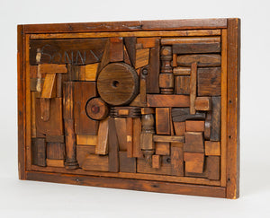 Francis Schanz “Sonny” Woodblock Assemblage