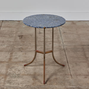 Cedric Hartman Side Table with Blue Granite Top