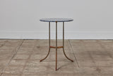 Cedric Hartman Side Table with Blue Granite Top