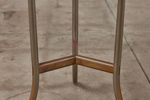 Cedric Hartman Side Table with Blue Granite Top