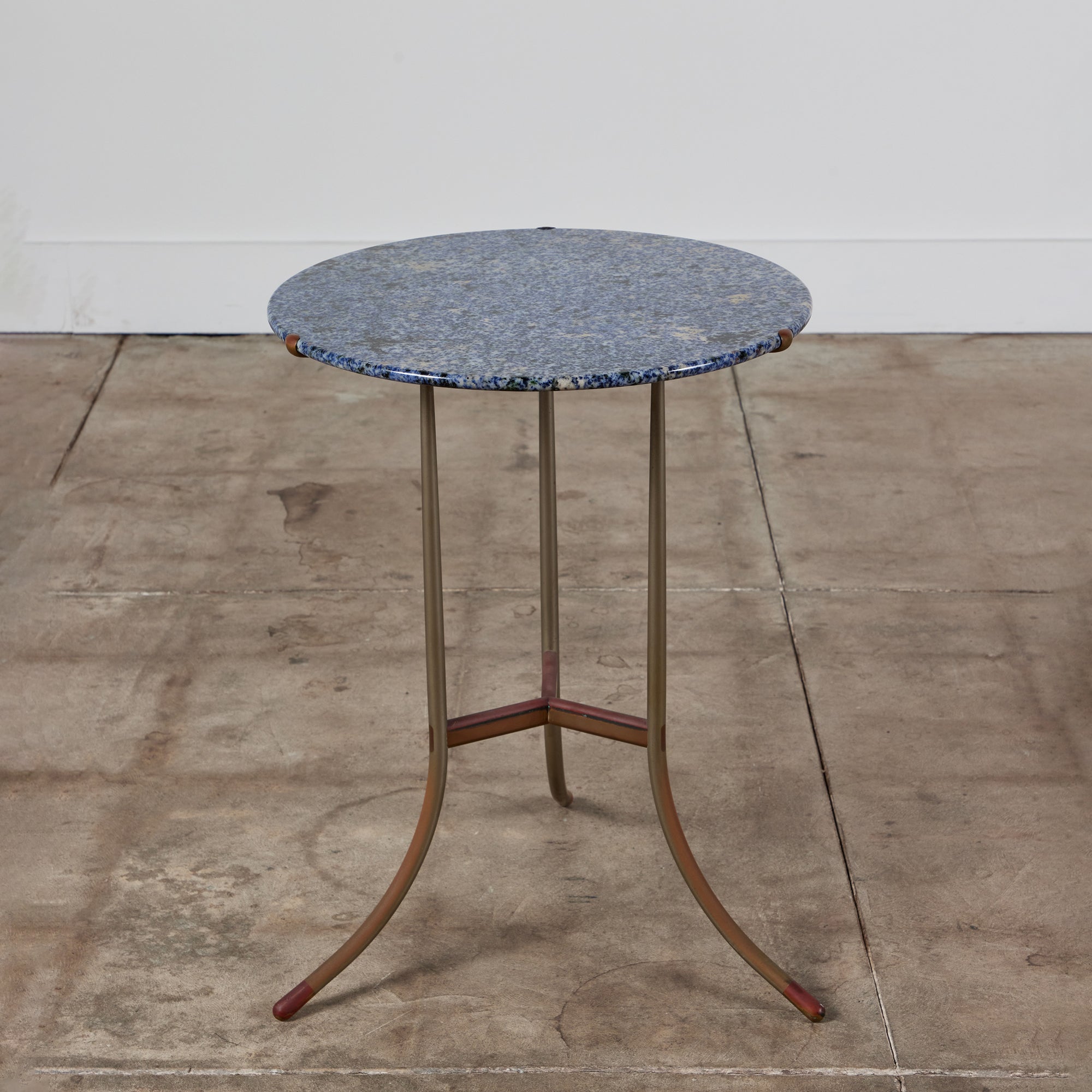 Cedric Hartman Side Table with Blue Granite Top