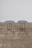 Cedric Hartman Side Table with Blue Granite Top