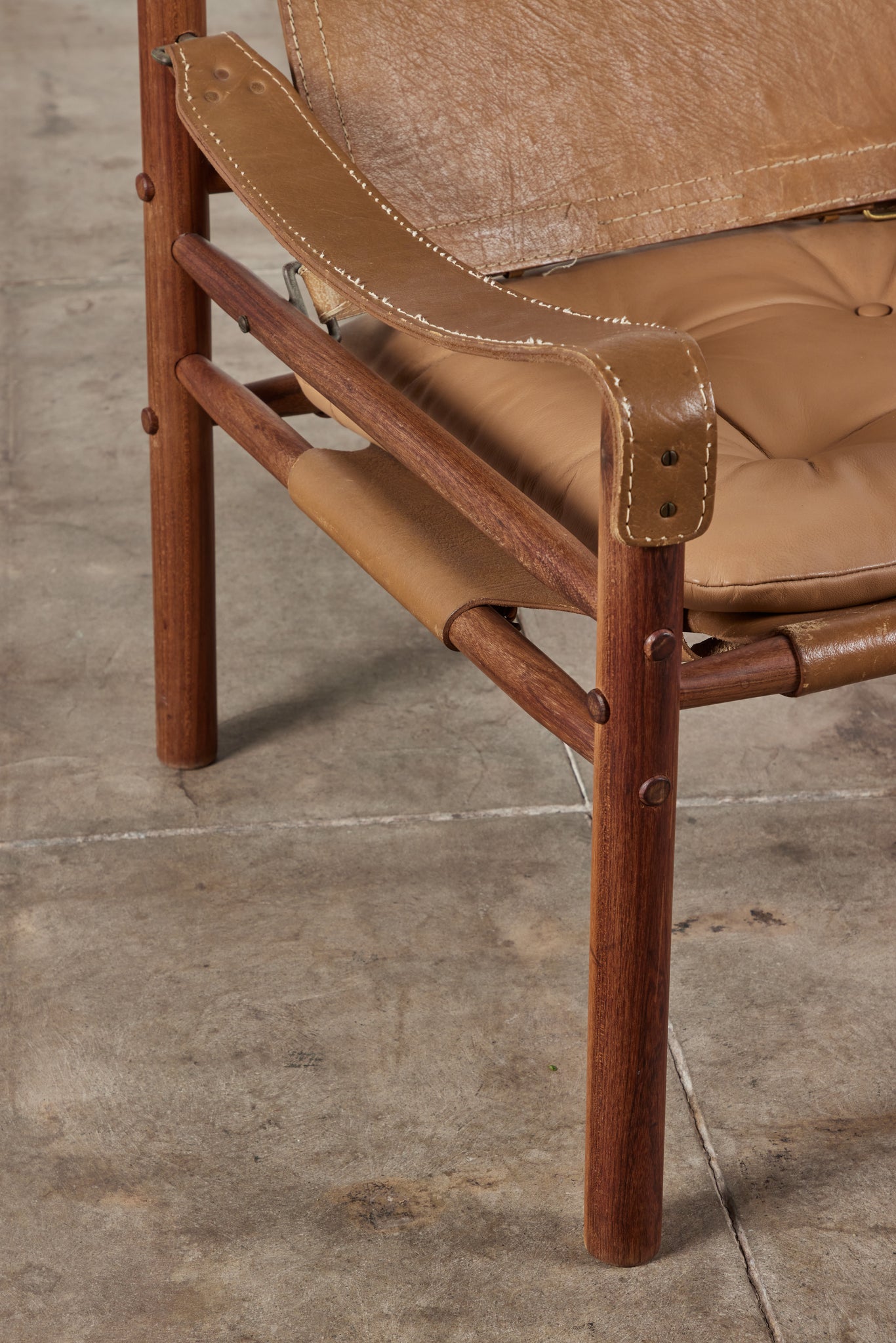 Arne Norell Safari Lounge Chair for Scanform