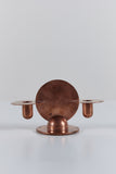 Pair of Copper Candlestick Holders by Ruth Gerth for Chase