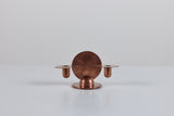 Pair of Copper Candlestick Holders by Ruth Gerth for Chase