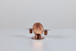 Pair of Copper Candlestick Holders by Ruth Gerth for Chase