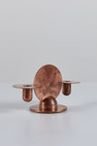 Pair of Copper Candlestick Holders by Ruth Gerth for Chase