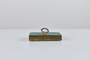 Pepe Mendoza Mexican Modern Cloisonné Lidded Box