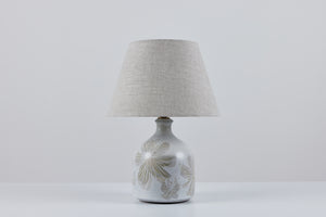 David Cressey Floral Ceramic Glazed Lamp