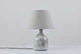 David Cressey Floral Ceramic Glazed Lamp