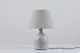 David Cressey Floral Ceramic Glazed Lamp