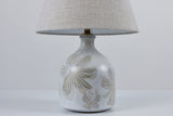 David Cressey Floral Ceramic Glazed Lamp