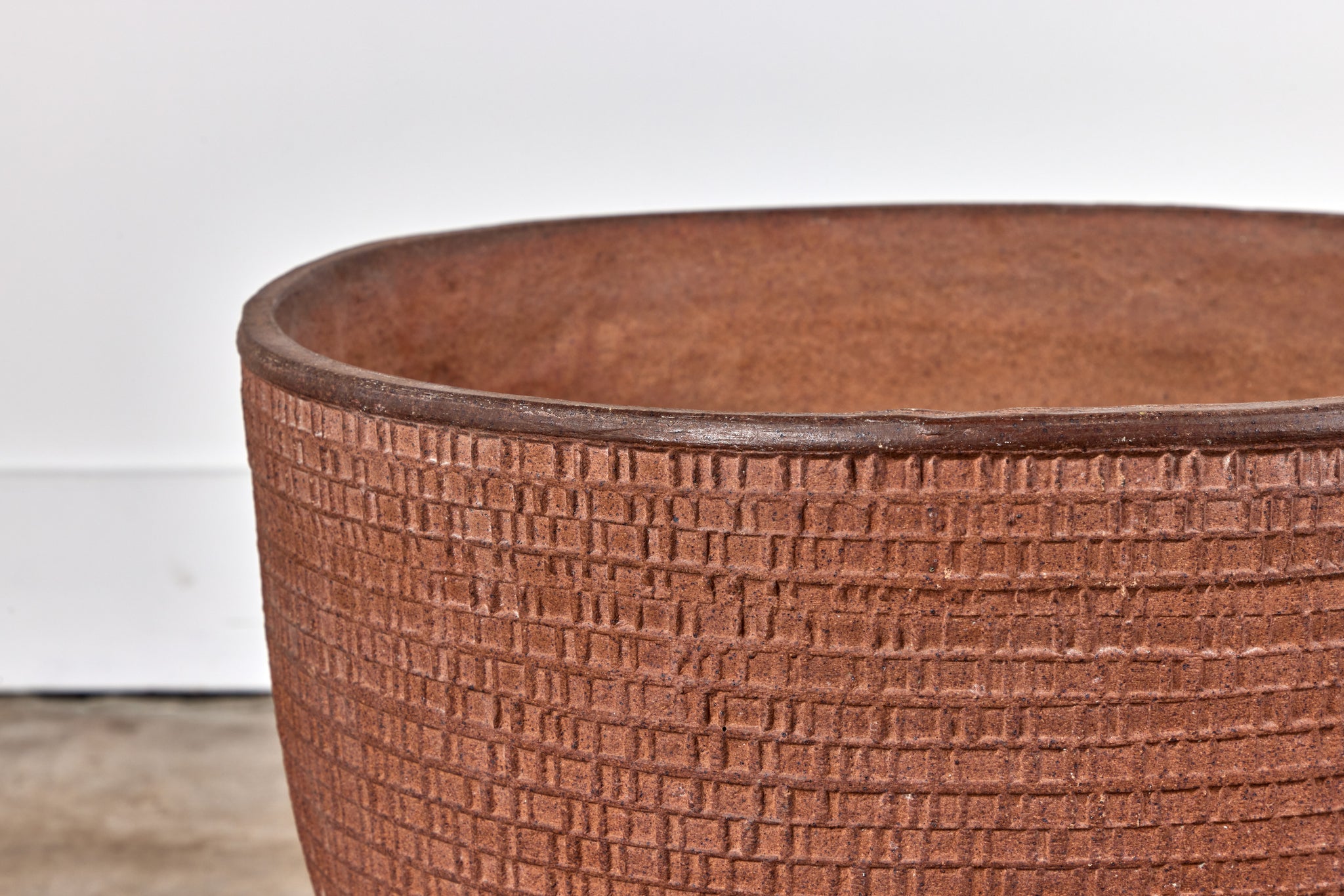Large David Cressey "Rectangle" Stoneware Pro/Artisan Planter for Architectural Pottery