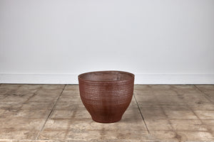 Large David Cressey "Rectangle" Glazed Stoneware Pro/Artisan Planter for Architectural Pottery