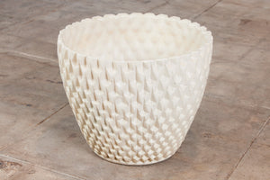 David Cressey Phoenix-1 Planter in White Glaze for Architectural Pottery