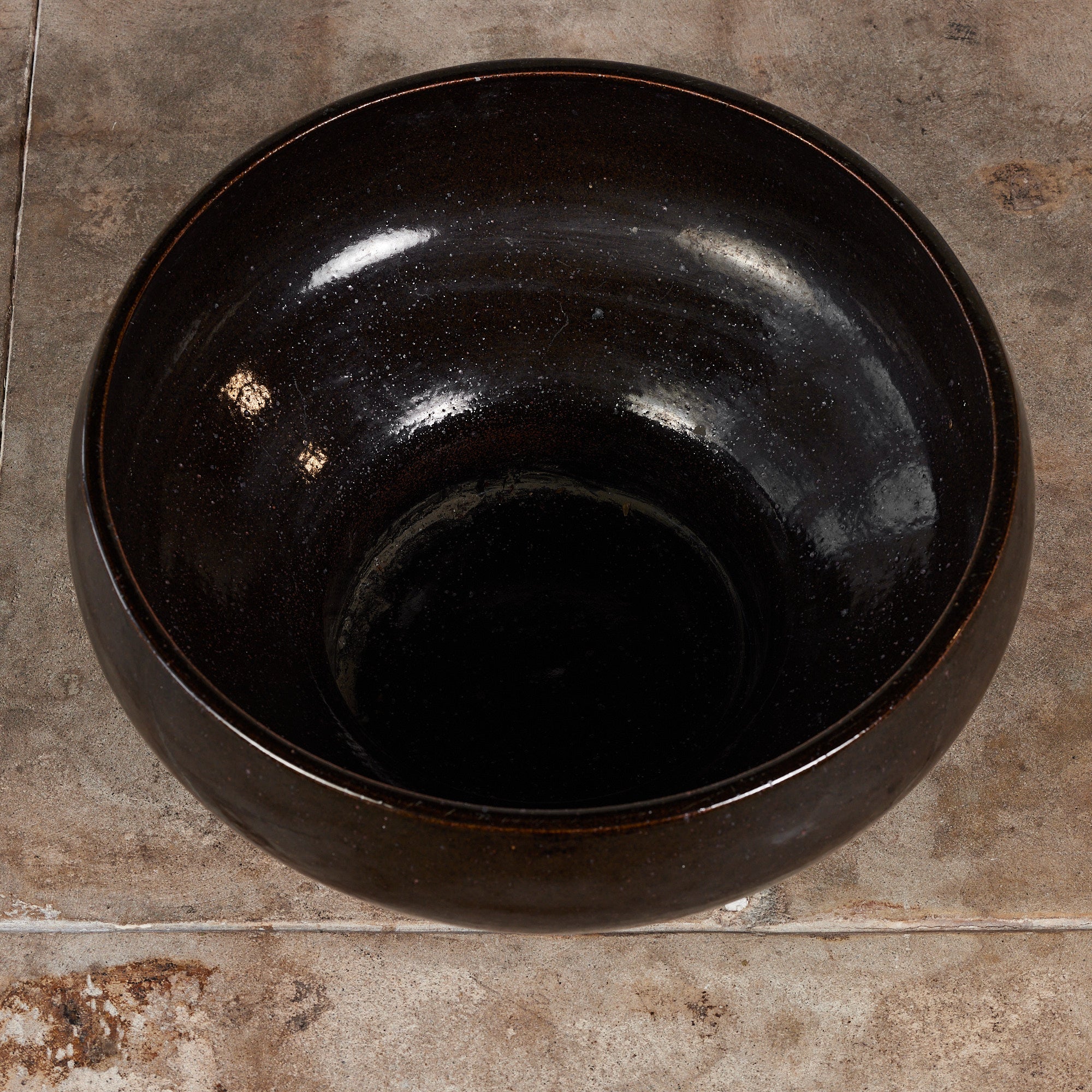 David Cressey Pro/Artisan Charcoal Glazed Bowl Planter
