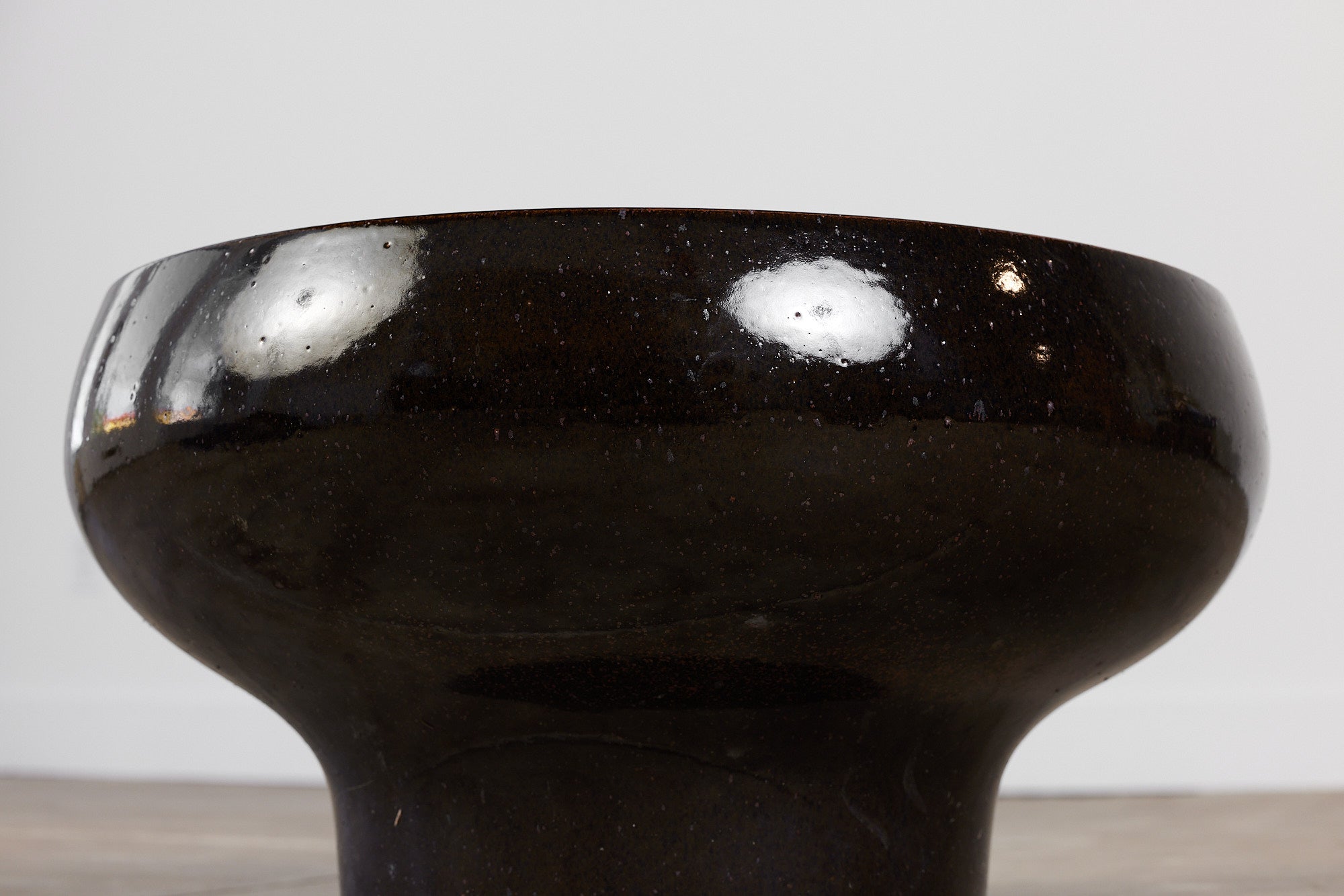 David Cressey Pro/Artisan Charcoal Glazed Bowl Planter