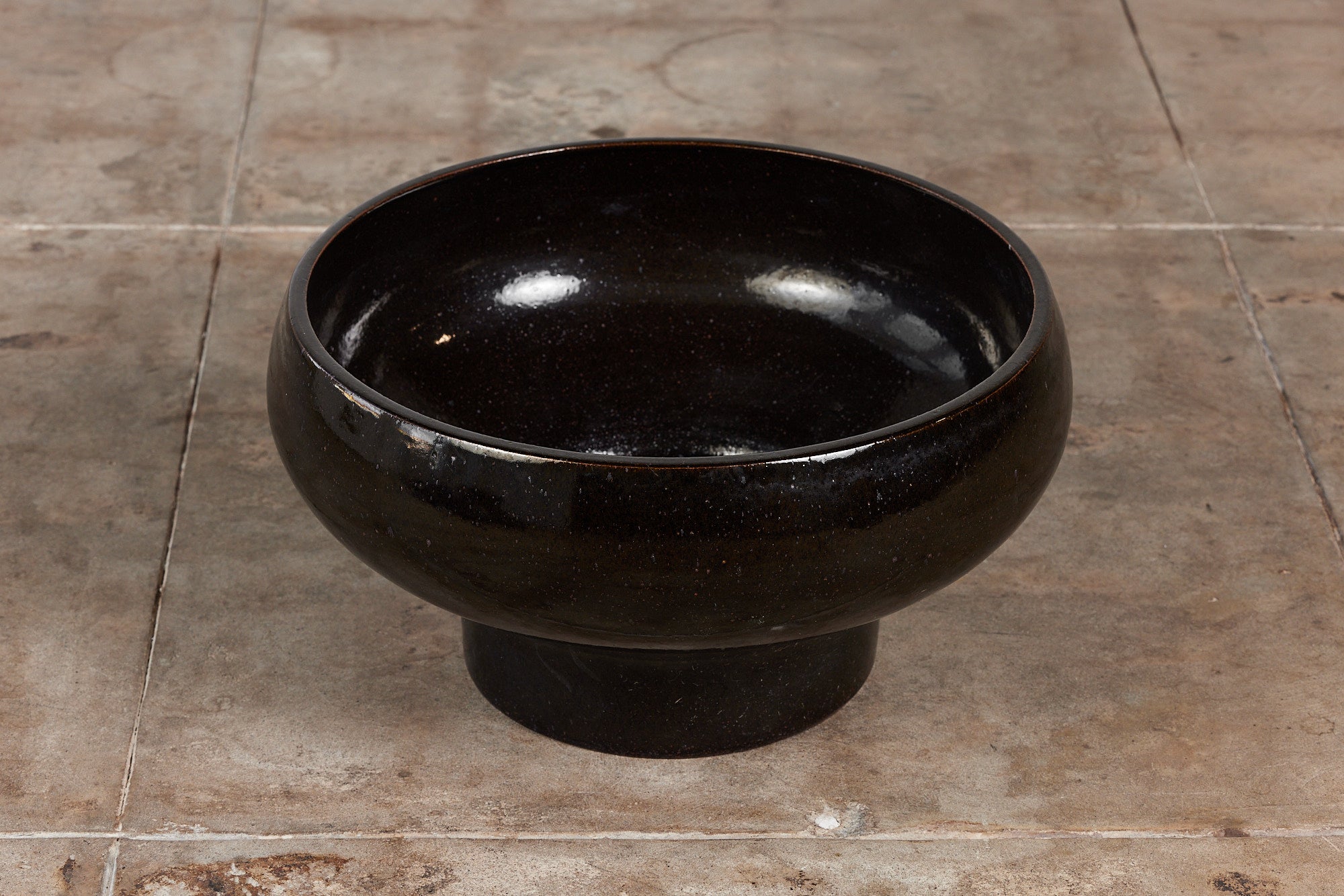 David Cressey Pro/Artisan Charcoal Glazed Bowl Planter