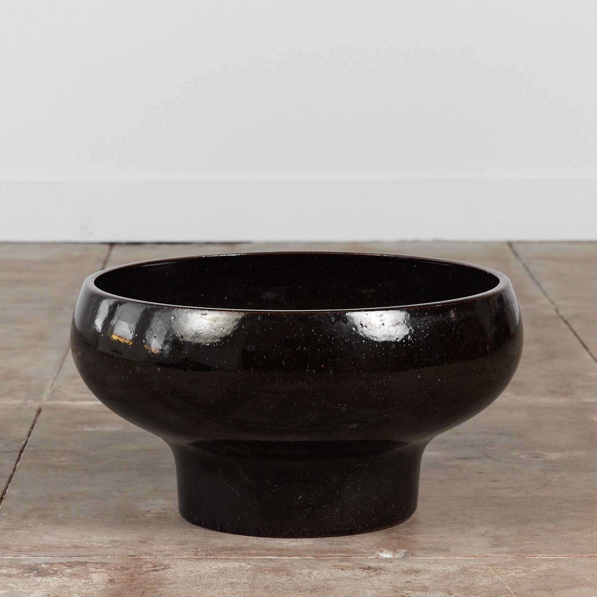 David Cressey Pro/Artisan Charcoal Glazed Bowl Planter