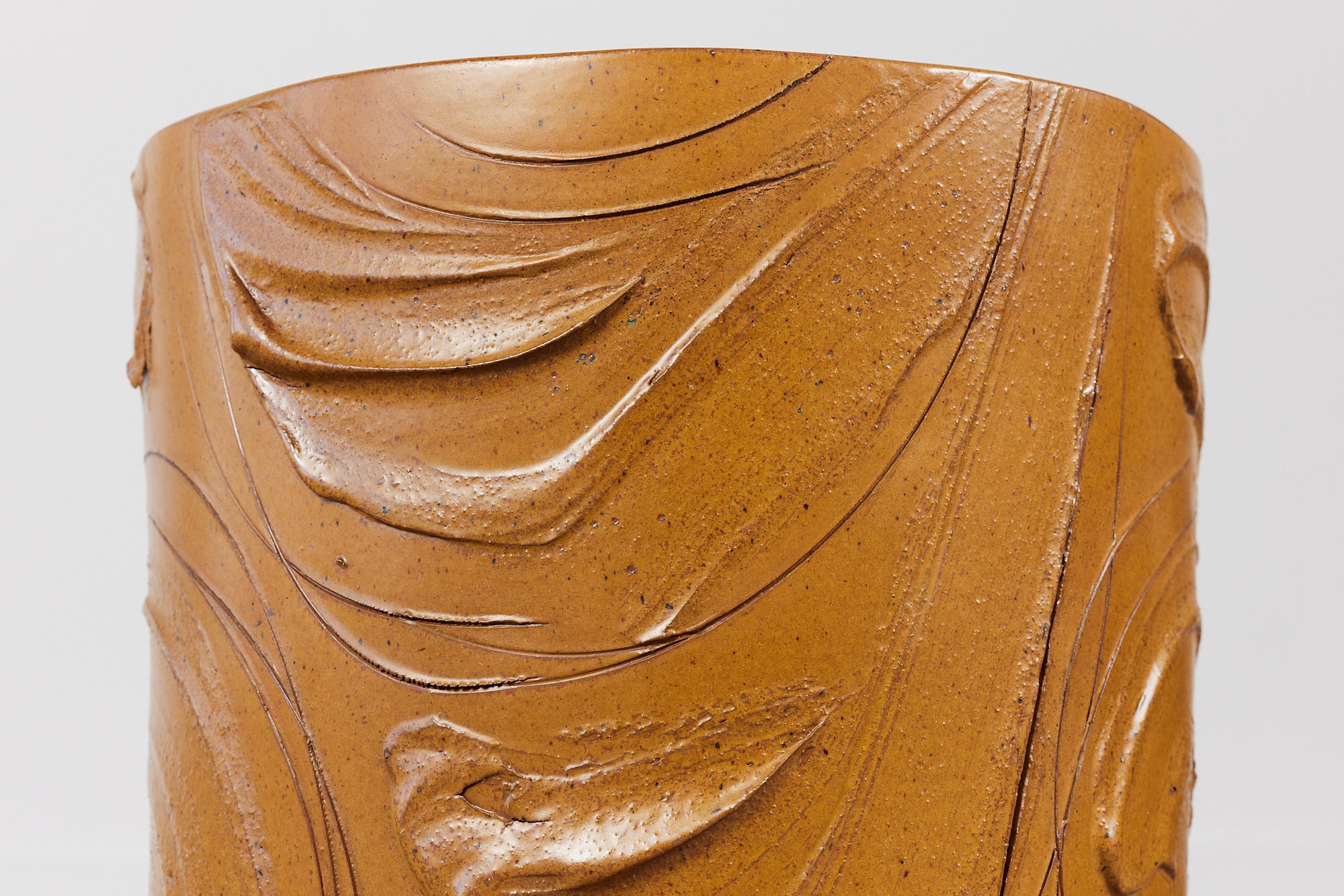 David Cressey "Expressive" Glazed Planter for Architectural Pottery