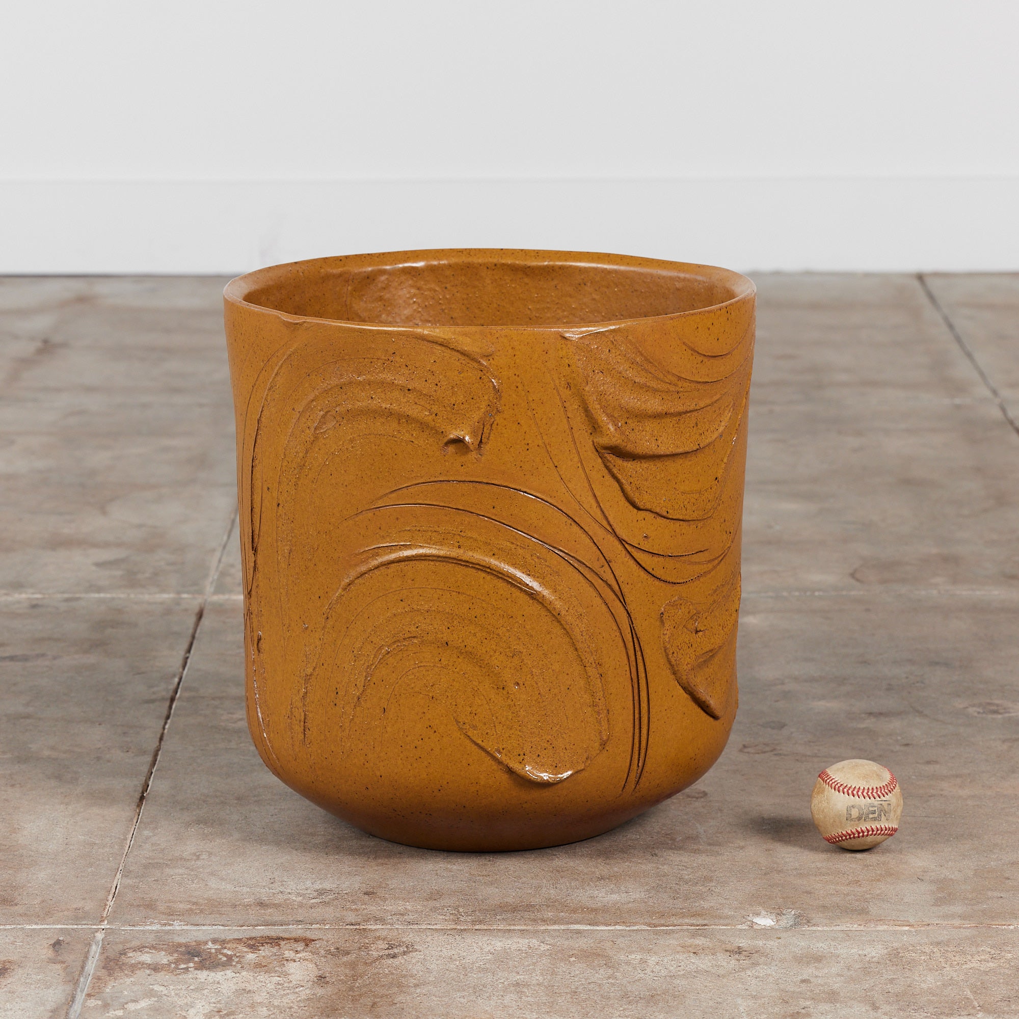 David Cressey "Expressive" Glazed Planter for Architectural Pottery