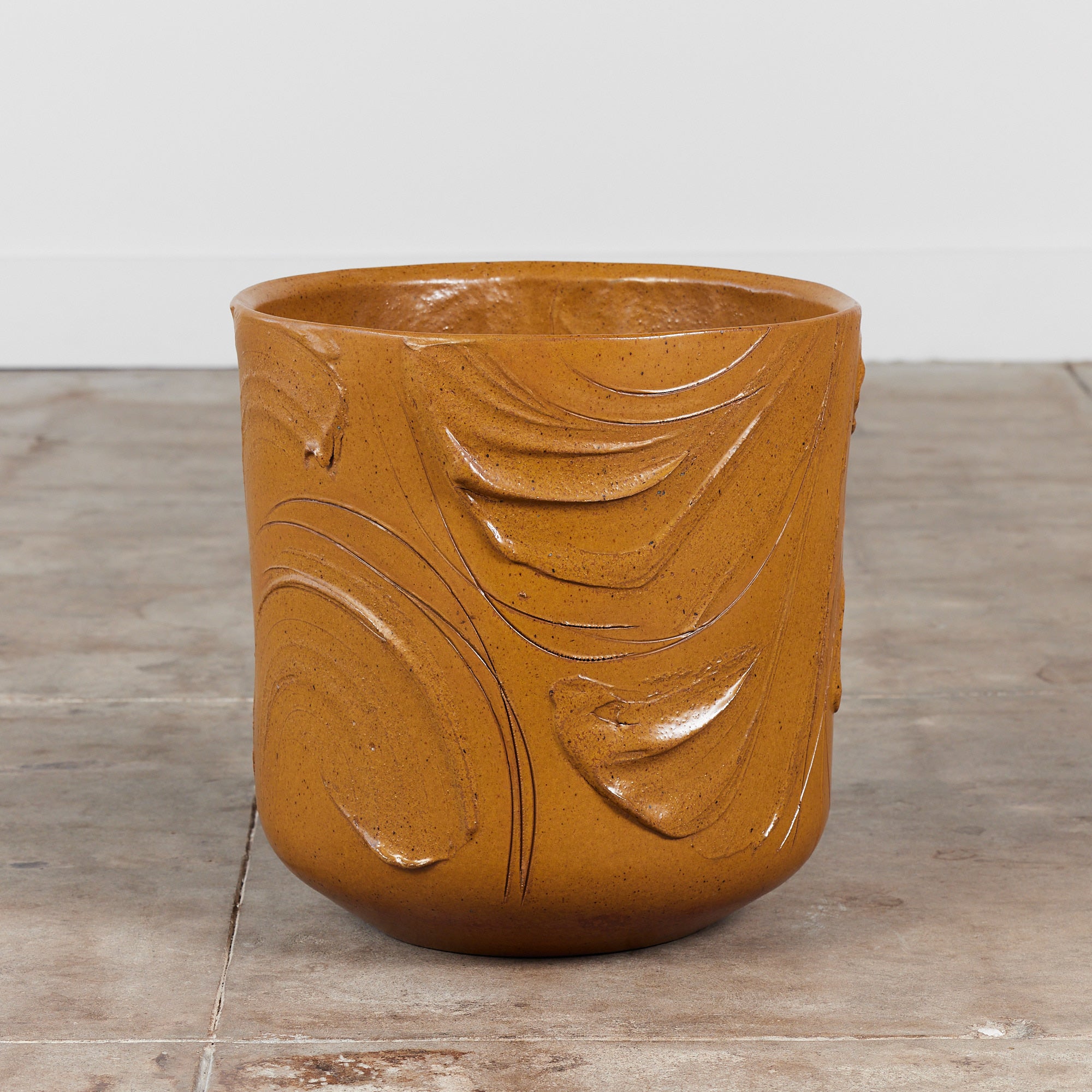 David Cressey "Expressive" Glazed Planter for Architectural Pottery