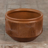 David Cressey & Robert Maxwell Glazed “Sunburst” Planter for Earthgender