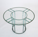 Walter Lamb for Brown Jordan Bronze Patio Dining Table