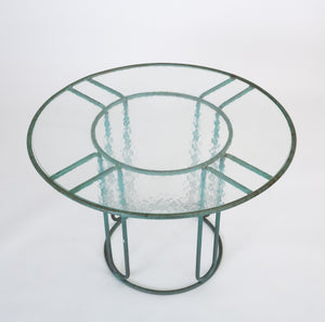 Walter Lamb for Brown Jordan Bronze Patio Dining Table