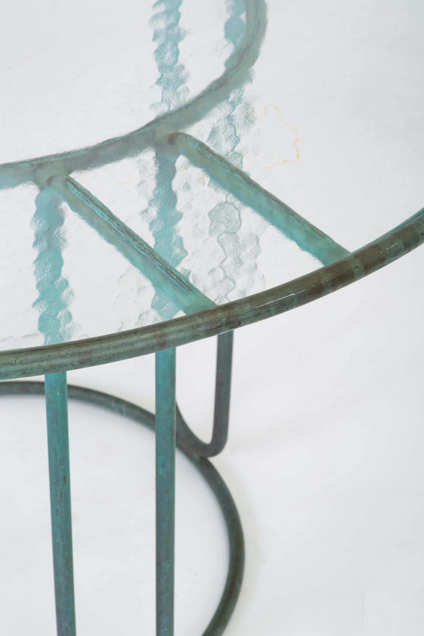Walter Lamb for Brown Jordan Bronze Patio Dining Table