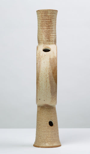 Sculptural Multi-Opening Studio Pottery Vase