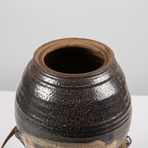 Studio Ceramic Pottery Vessel with Lid