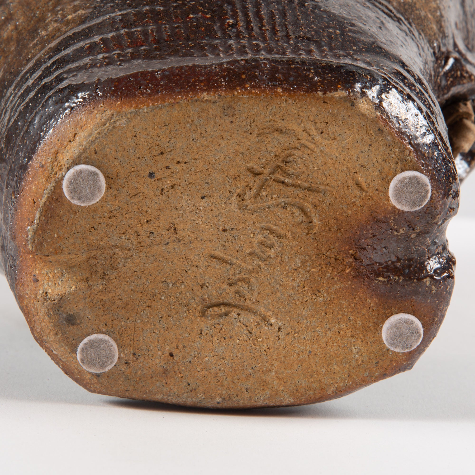 Studio Ceramic Pottery Vessel with Lid