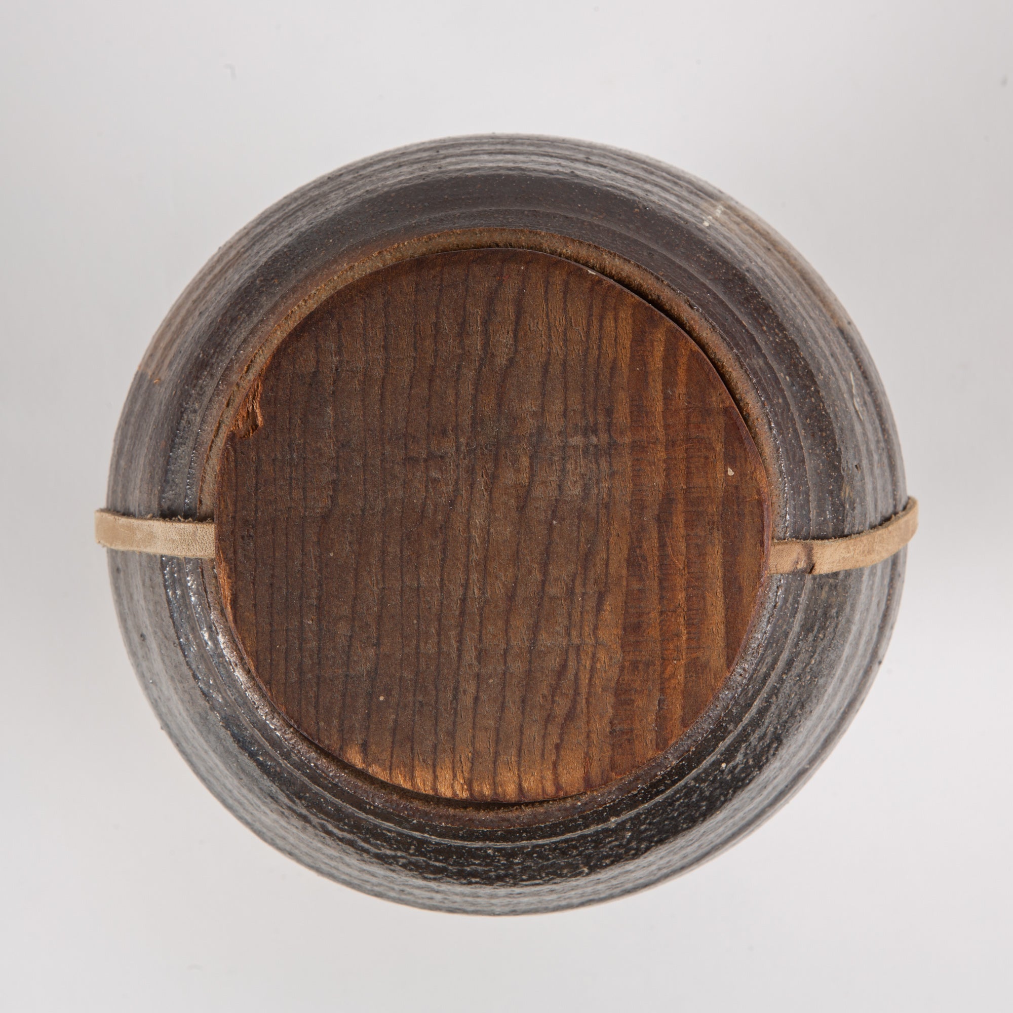 Studio Ceramic Pottery Vessel with Lid