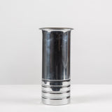 ON HOLD ** Chrome Vase by Walter von Nessen for Chase USA