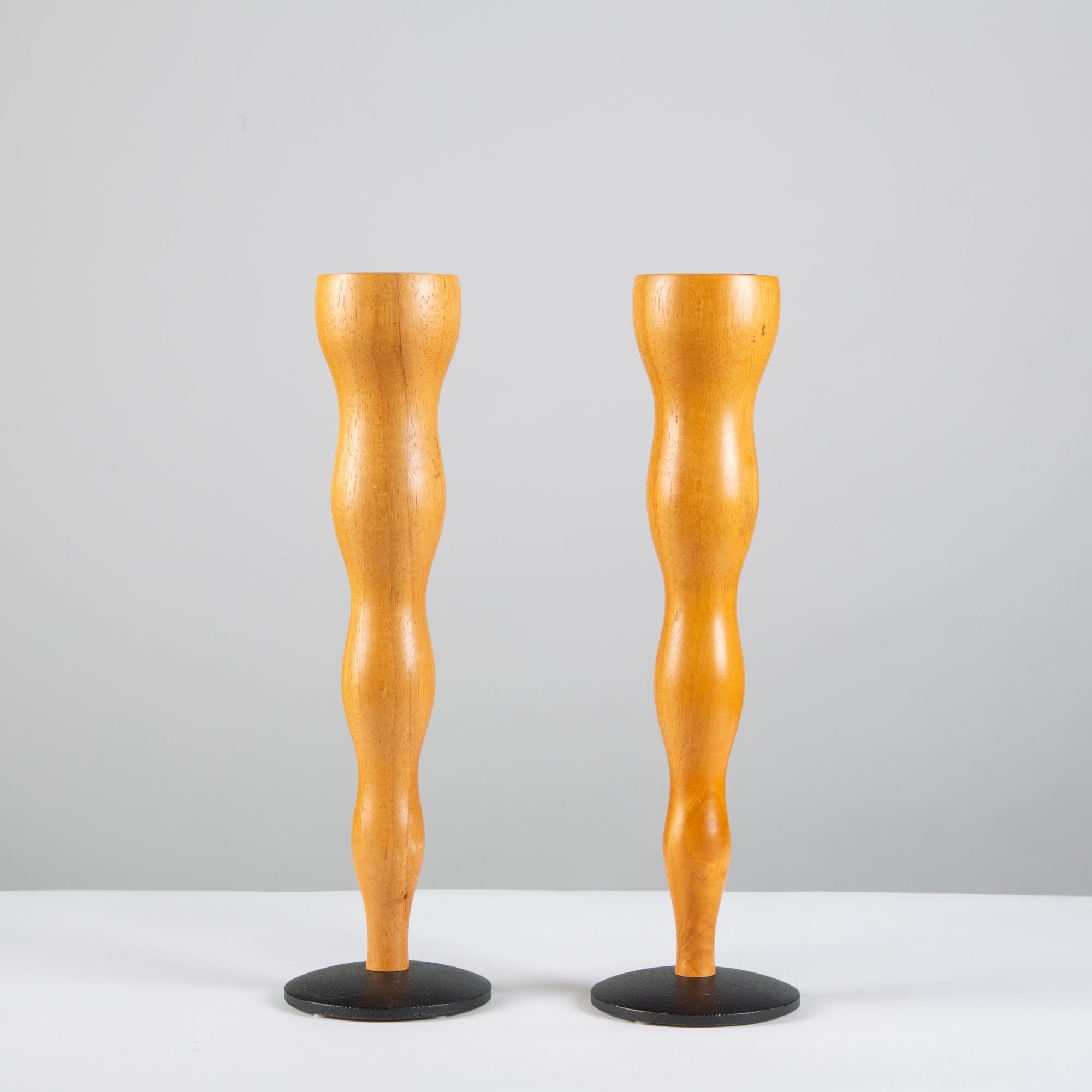 Pair of Candlesticks by Mikael Björnstjerna for Boda Nova