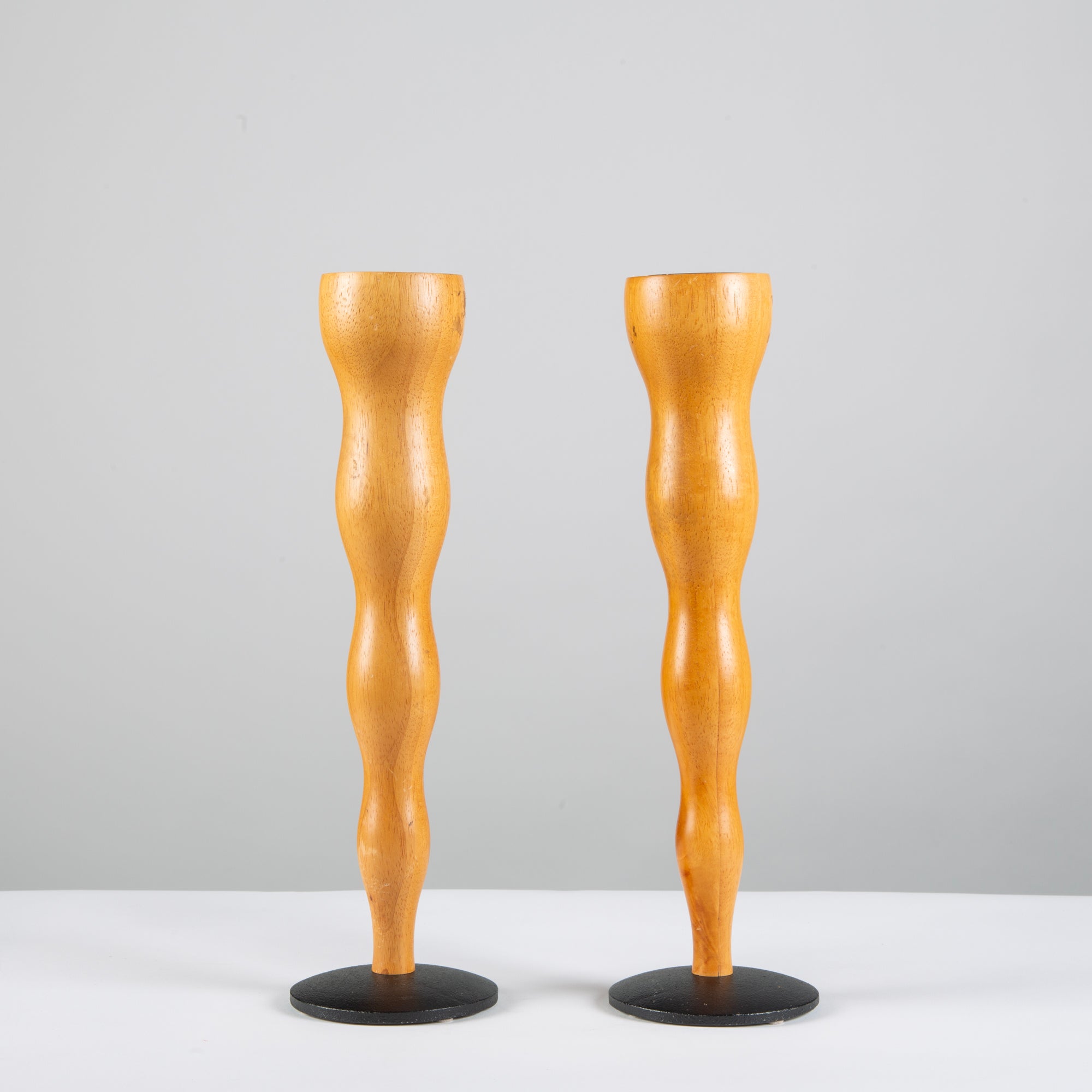 Pair of Candlesticks by Mikael Björnstjerna for Boda Nova