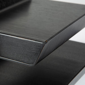 Florence Knoll Two-Tier Ebonized Walnut Paper Tray