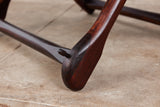 Don Shoemaker Leather Sling Lounge Chair
