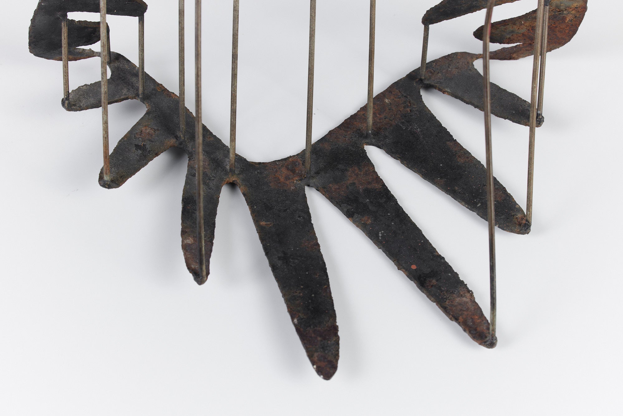 Ernesto Gonzalez Patinated Steel Sculpture