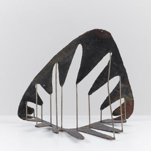 Ernesto Gonzalez Patinated Steel Sculpture