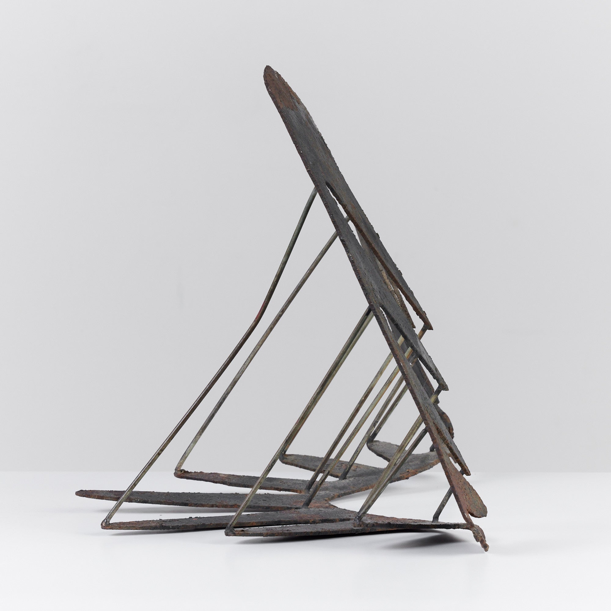 Ernesto Gonzalez Patinated Steel Sculpture