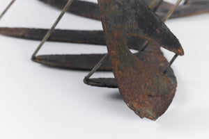 Ernesto Gonzalez Patinated Steel Sculpture